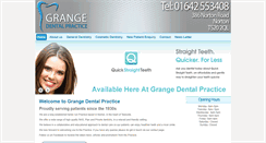 Desktop Screenshot of grangedentalpractice.com